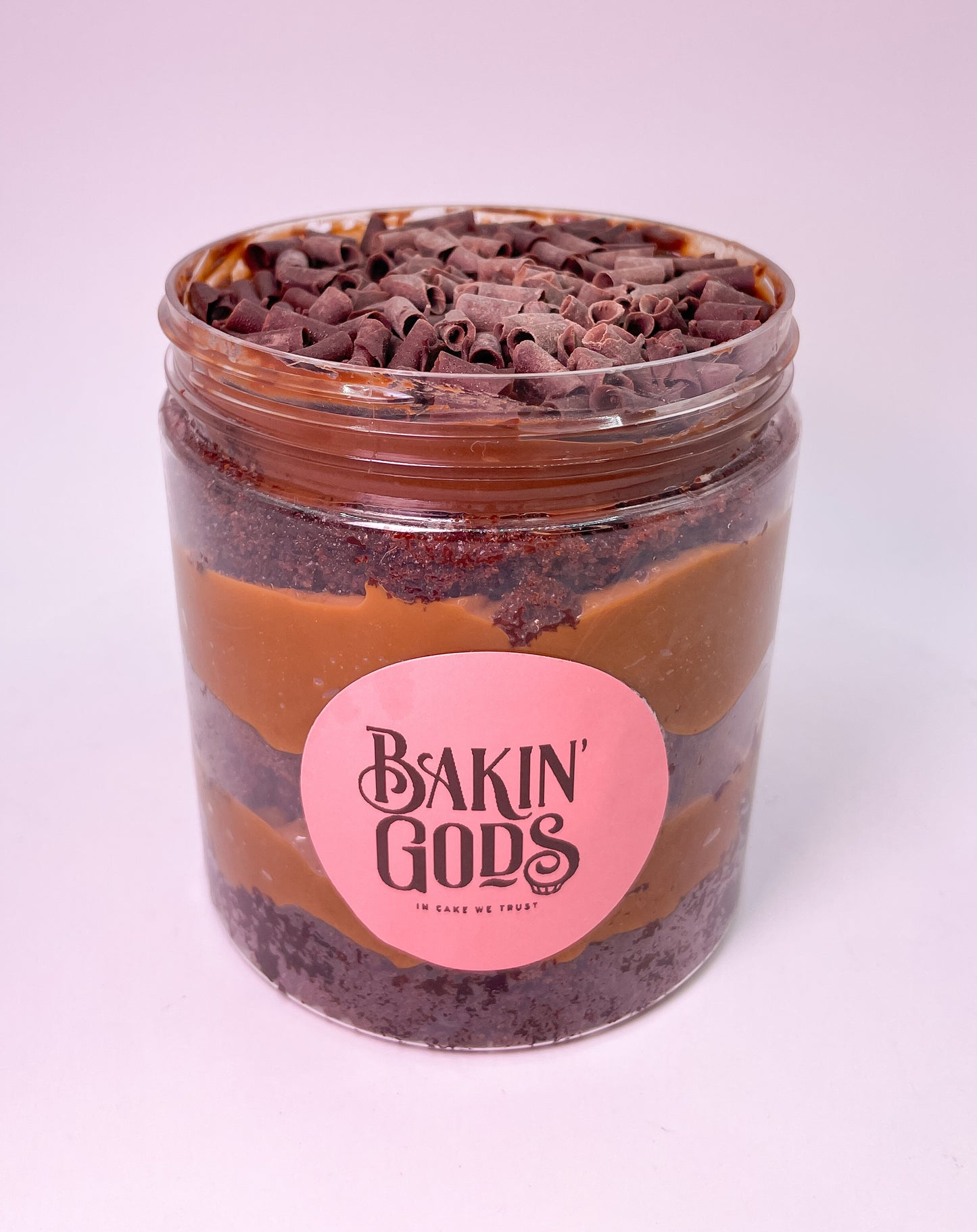 CHOCOLATE CAKE *intense dulce de leche* jar