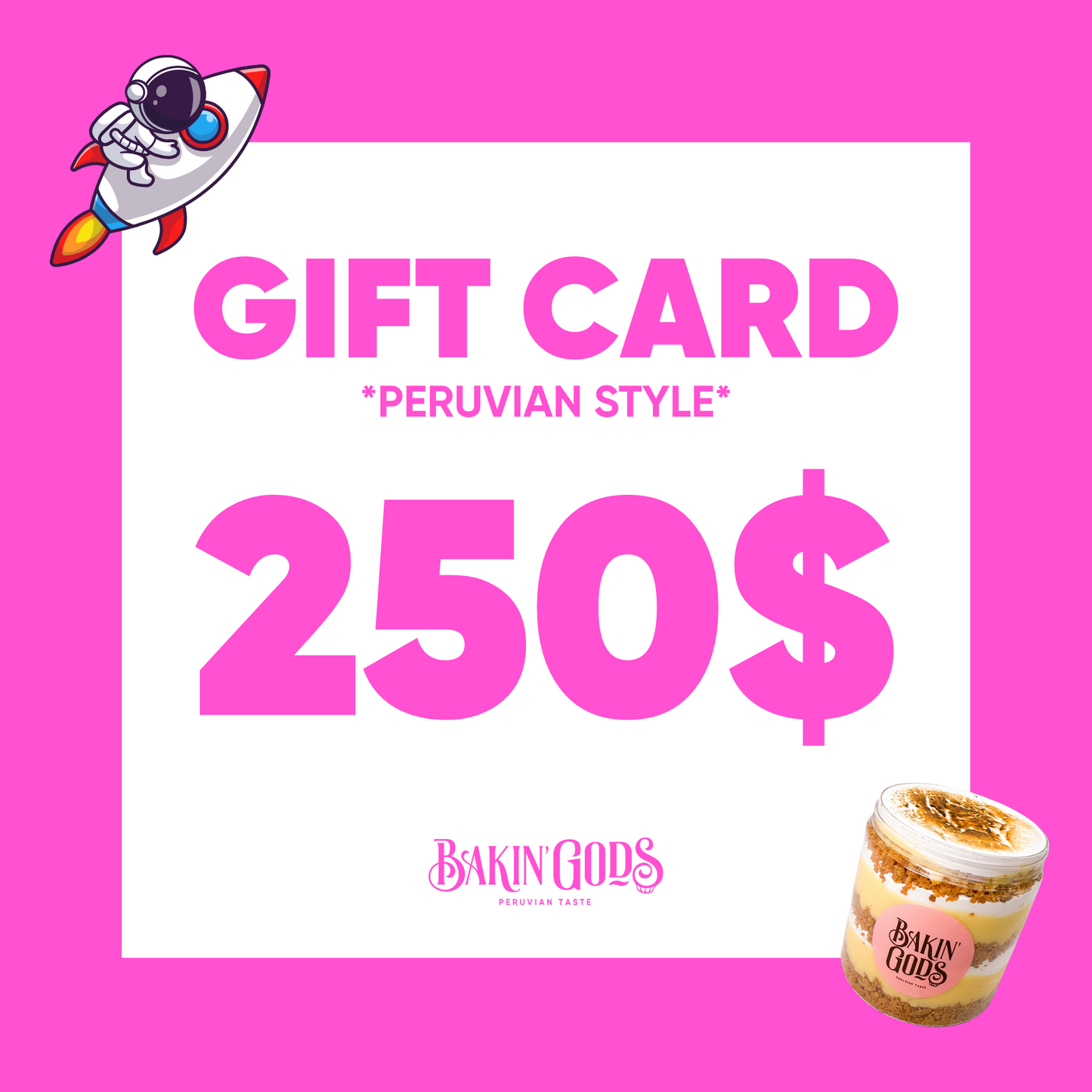 GIFT CARD *PERUVIAN STYLE*