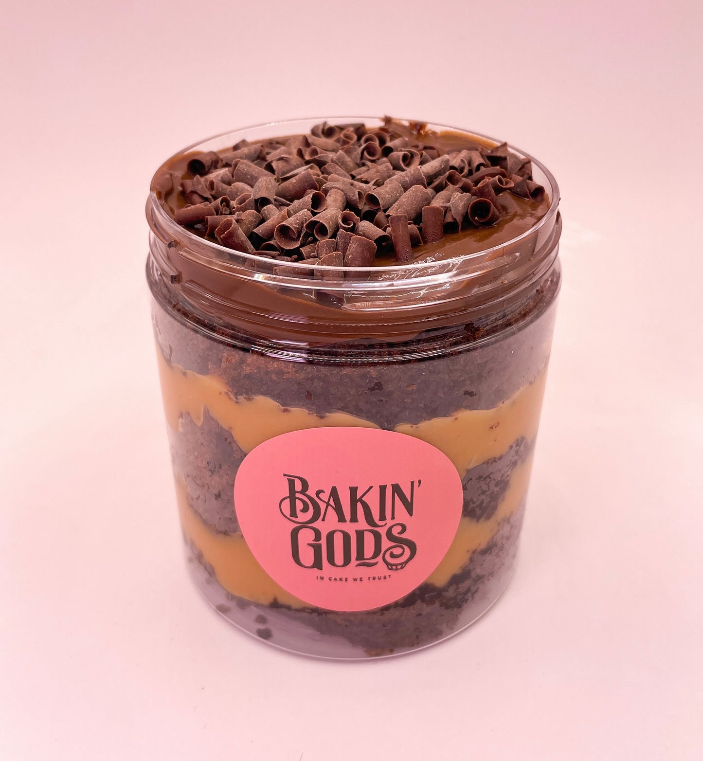CHOCO-LUCUMA CAKE jar