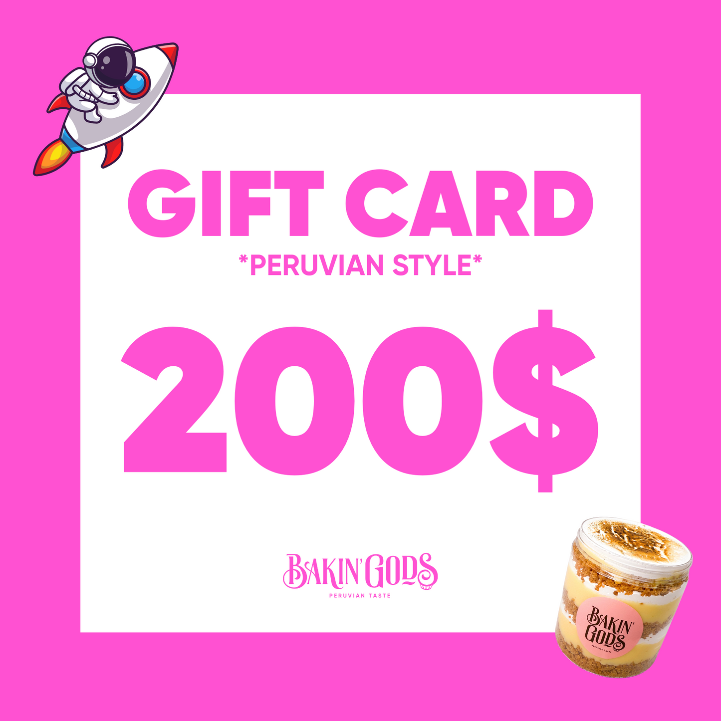 GIFT CARD *PERUVIAN STYLE*