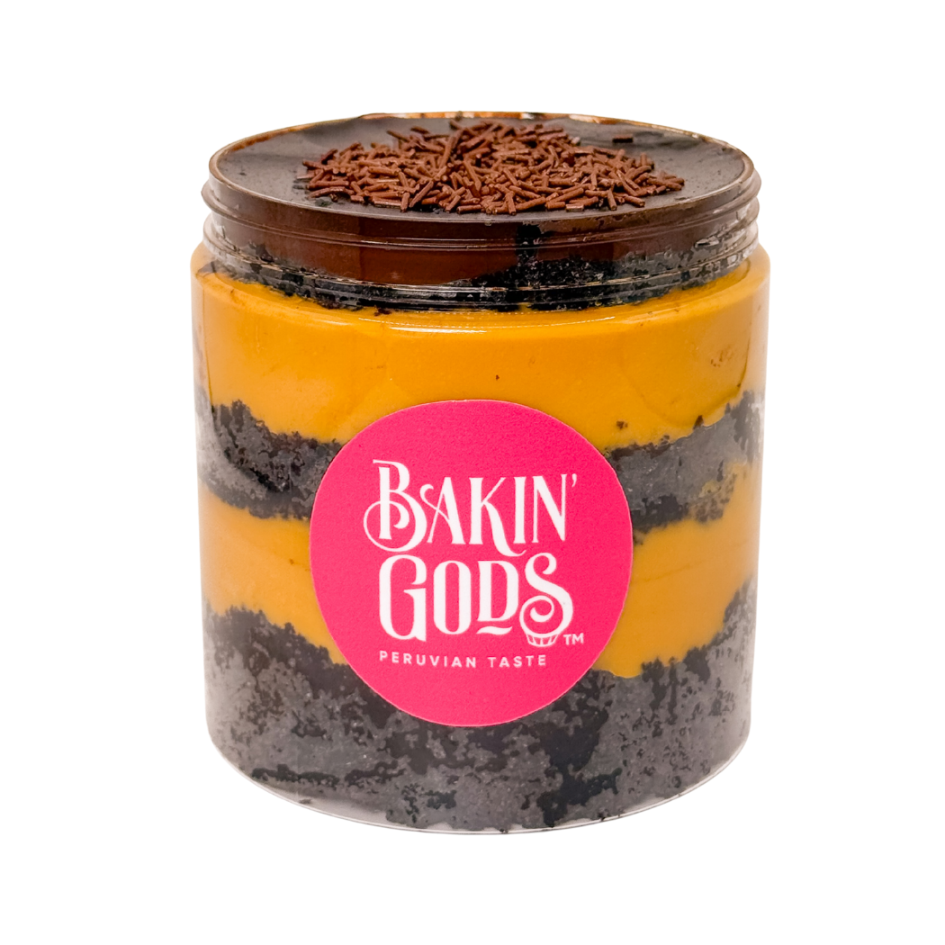 CHOCO-LUCUMA CAKE jar *BestSeller*