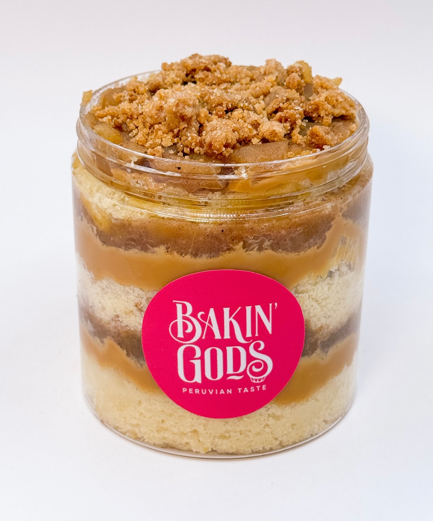 APPLE CRUMBLE CAKE jar