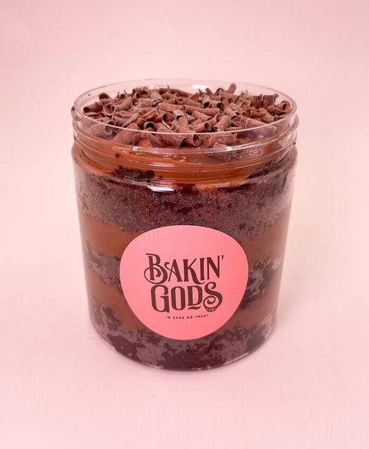 FULL FUDGE CAKE jar