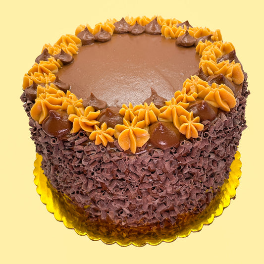 CHOCO-LUCUMA CAKE - 6 inch