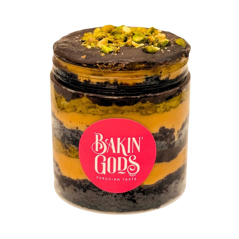 DUBAI CHOCOLATE CAKE jar