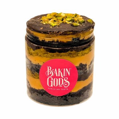 DUBAI CHOCOLATE CAKE jar
